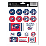 Wholesale-Columbus Blue Jackets Vinyl Sticker Sheet 5" x 7"