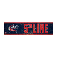 Wholesale-Columbus Blue Jackets Wooden Magnet 1.5" X 6"