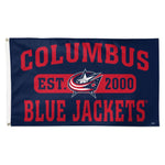 Wholesale-Columbus Blue Jackets established Flag - Deluxe 3' X 5'