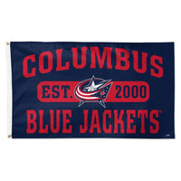 Wholesale-Columbus Blue Jackets established Flag - Deluxe 3' X 5'