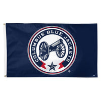 Wholesale-Columbus Blue Jackets secondary Flag - Deluxe 3' X 5'