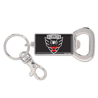 Wholesale-D.C. United Bottle Opener Key Ring Rectangle