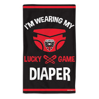 Wholesale-D.C. United Burp Cloth 10" x 17"