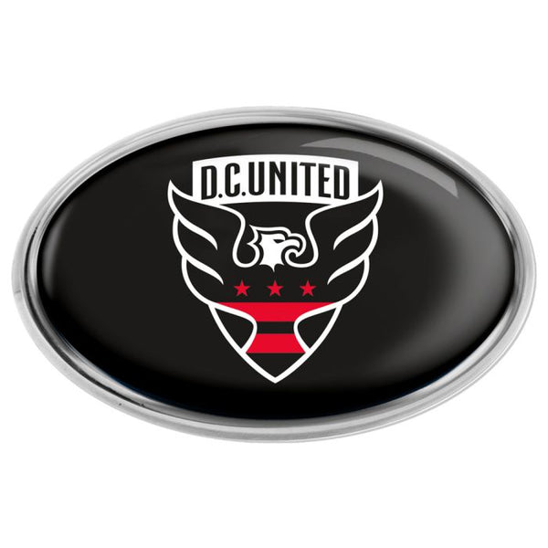 Wholesale-D.C. United Chrome Metal Domed Emblem