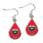 Wholesale-D.C. United Earrings Jewelry Carded Tear Drop