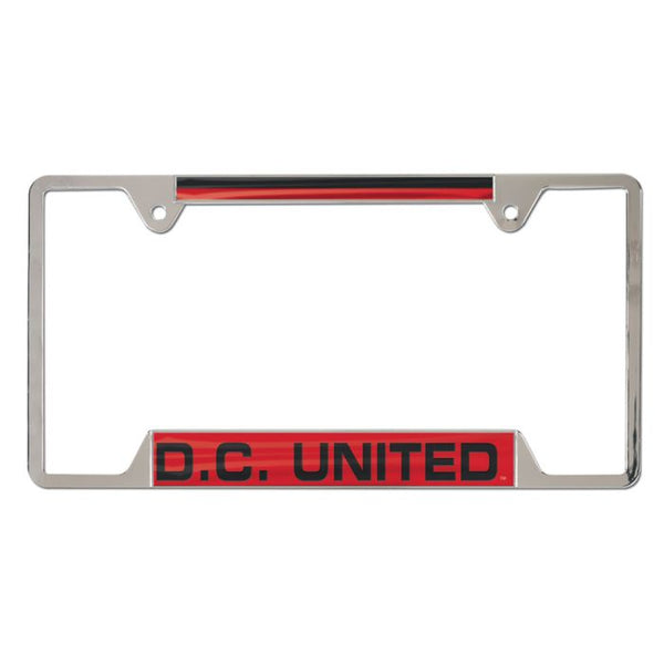 Wholesale-D.C. United Inlaid Metal Lic Plt Frame 4 tab