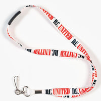 Wholesale-D.C. United Lanyards w/Breakaway 3/4"