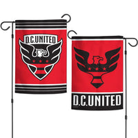 Wholesale-D.C. United Logo Garden Flags 2 sided 12.5" x 18"