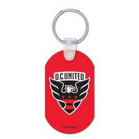 Wholesale-D.C. United Metal Key Ring - Aluminum