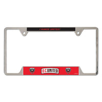 Wholesale-D.C. United Metal License Plate Frame