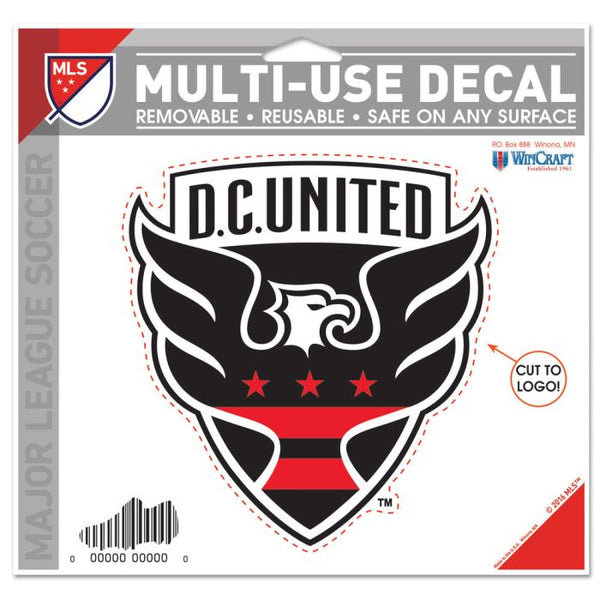 Wholesale-D.C. United Multi-Use Decal - cut to logo 5" x 6"