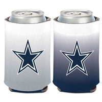 Wholesale-Dallas Cowboys Color Dip Can Cooler 12 oz.