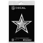 Wholesale-Dallas Cowboys Decal Metallic 3" x 5"