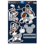 Wholesale-Dallas Cowboys / Disney Mickey Mouse Multi-Use Decal 11" x 17"