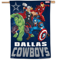 Wholesale-Dallas Cowboys / Marvel (C) 2021 Marvel Vertical Flag 28" x 40"