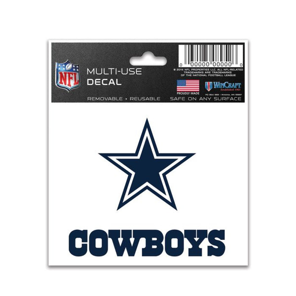 Wholesale-Dallas Cowboys Multi-Use Decal 3" x 4"