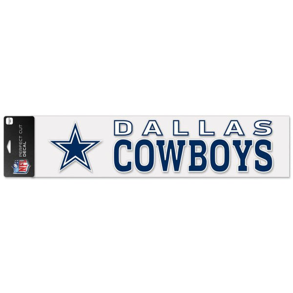 Wholesale-Dallas Cowboys Perfect Cut Decals 4" x 17"