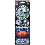Wholesale-Dallas Cowboys Prismatic Decal 4" x 11"