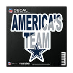 Wholesale-Dallas Cowboys SLOGAN All Surface Decal 6" x 6"