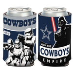 Wholesale-Dallas Cowboys / Star Wars Darth Vader Can Cooler 12 oz.