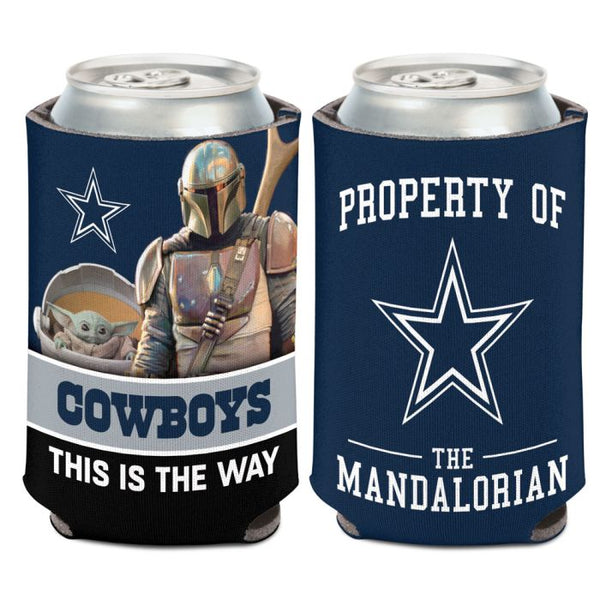 Wholesale-Dallas Cowboys / Star Wars MAndalorian Can Cooler 12 oz.