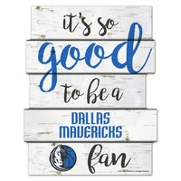 Wholesale-Dallas Mavericks BIRCH Wood Sign 11"X14"