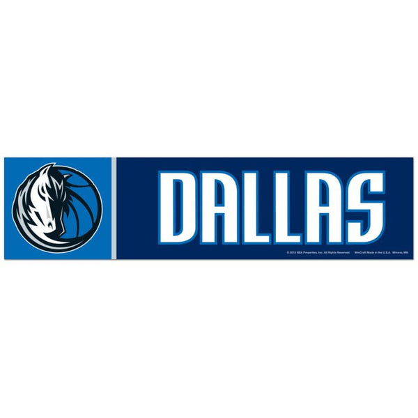 Wholesale-Dallas Mavericks Bumper Strip 3" x 12"