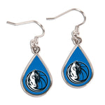 Wholesale-Dallas Mavericks Earrings Jewelry Carded Tear Drop