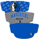 Wholesale-Dallas Mavericks Fan Mask Face Cover 3 Pack