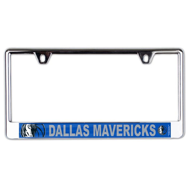 Wholesale-Dallas Mavericks MEGA Lic Plate Frame B/O Printed