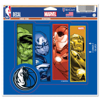 Wholesale-Dallas Mavericks / Marvel (c) 2021 MARVEL Multi-Use Decal - cut to logo 5" x 6"