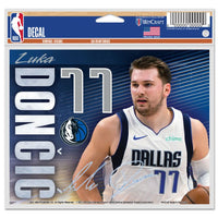 Wholesale-Dallas Mavericks Multi-Use Decal -Clear Bckrgd 5" x 6" Luka Doncic