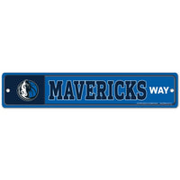 Wholesale-Dallas Mavericks Street / Zone Sign 3.75" X 19"