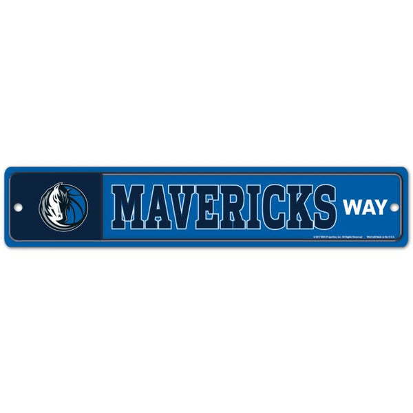 Wholesale-Dallas Mavericks Street / Zone Sign 3.75" X 19"