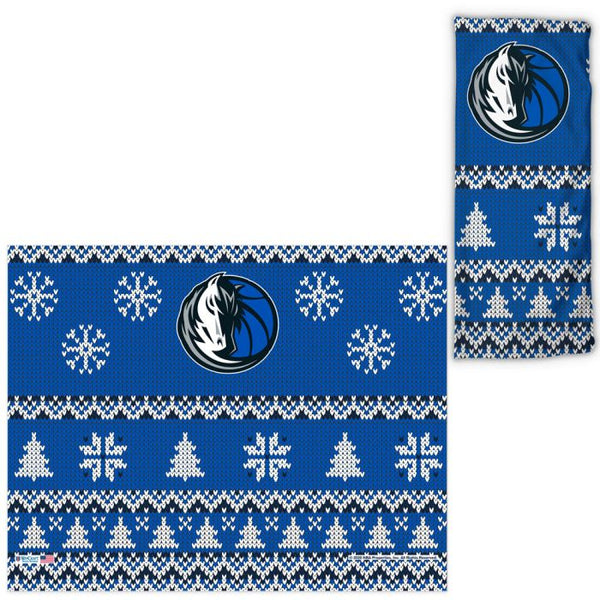 Wholesale-Dallas Mavericks / Ugly Sweater Ugly Sweater Fan Wraps