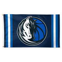 Wholesale-Dallas Mavericks VERTICAL STRIPES Flag - Deluxe 3' X 5'