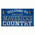 Wholesale-Dallas Mavericks Wood Sign 13"x24" 1/4" thick