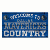 Wholesale-Dallas Mavericks Wood Sign 13"x24" 1/4" thick