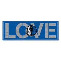 Wholesale-Dallas Mavericks Wood Sign 8"x23" 1/4" thick