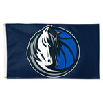 Wholesale-Dallas Mavericks navy Flag - Deluxe 3' X 5'