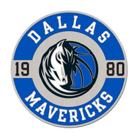 Wholesale-Dallas Mavericks round est Collector Enamel Pin Jewelry Card