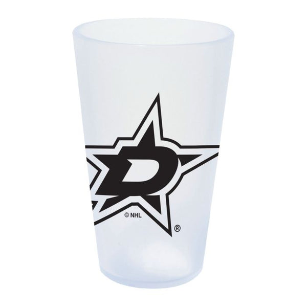 Wholesale-Dallas Stars 16 oz Silicone Pint Glass