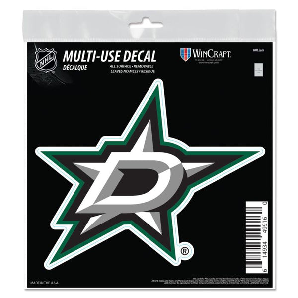 Wholesale-Dallas Stars All Surface Decal 6" x 6"