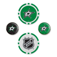 Wholesale-Dallas Stars Ball Marker Set of four