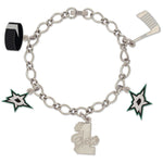 Wholesale-Dallas Stars Bracelet w/Charm Jewelry Carded