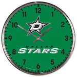 Wholesale-Dallas Stars Chrome Clock