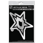 Wholesale-Dallas Stars Decal Metallic 3" x 5"