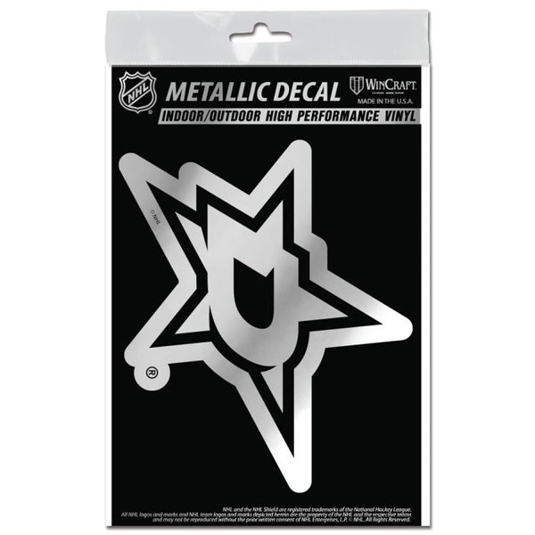 Wholesale-Dallas Stars Decal Metallic 3" x 5"