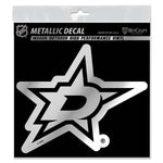 Wholesale-Dallas Stars Decal Metallic 6" x 6"