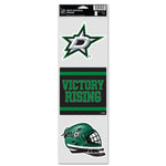 Wholesale-Dallas Stars Fan Decals 3.75" x 12"